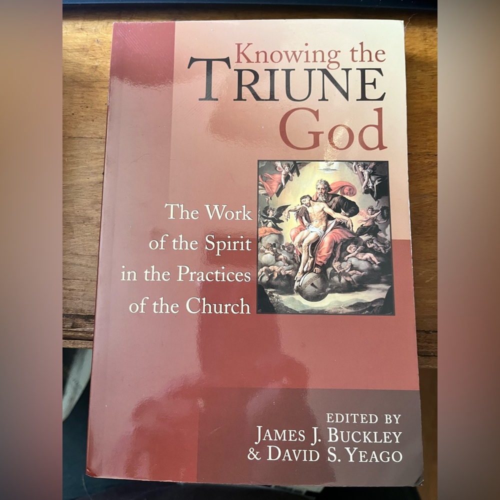 Triune God Book janes buckley & david yeago